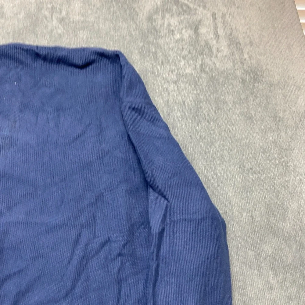 Banana Republic Sweater Men 2XL Blue Texture Knit Comfort Minimalist Casual Wear